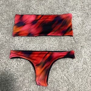 Awesome the dye bikini set